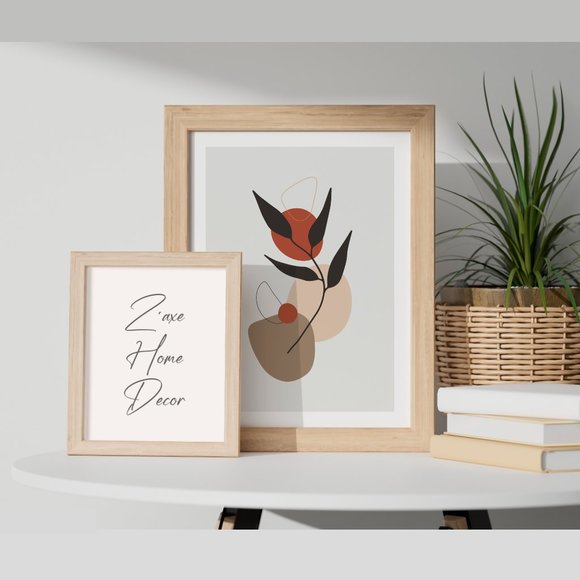 Modern Minimalist Abstract Nature Boho Wall Art Print Home Decor [No Fra… - Picture 5 of 7